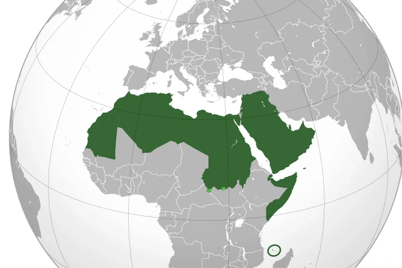Arab Countries Map